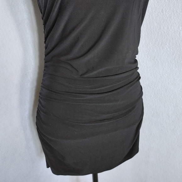 White House Black Market Side Ruched Dress - Picture 2 of 5